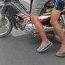 Bocah di Jombang Kendarai Motor Tanpa Helm, Menangis Saat Dihentikan Polisi