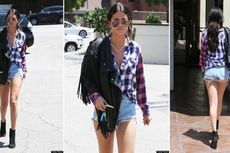 Selena Gomez Kenakan Celana Super Pendek di California 