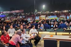 Jokowi Ikut Nobar Indonesia Vs Jepang di Alun-alun Purwokerto, Sempat Borong Es Teh