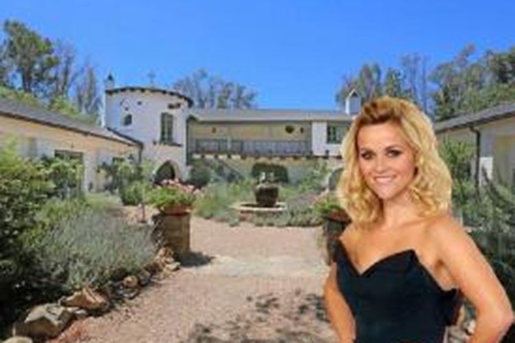 Rumah California milik Reese Witherspoon.