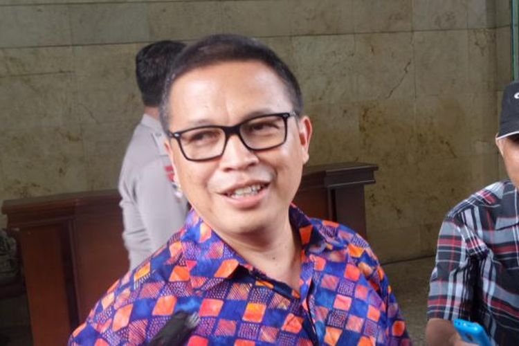 Direktur Tindak Pidana Ekonomi Khusus Bareskrim Polri Brigjen Pol Agung Setya di kantor Bareskrim Polri, Jakarta, Jumat (10/2/2017).