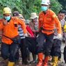 Tim Gabungan Evakuasi Petugas Pengairan yang Tewas Tertimbun Longsor di Subang