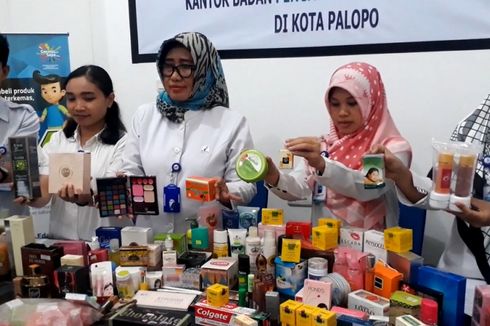 BPOM Palopo Sita Ribuan Kosmetik Mengandung Bahan Berbahaya dan Kedaluwarsa