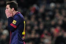 Messi Kesal karena Cedera Lagi