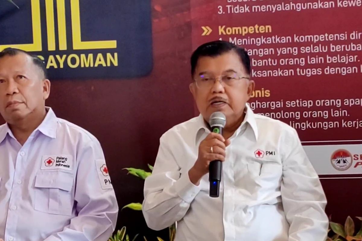 Polemik PMI, Jusuf Kalla Minta Agung Laksono Bentuk Organisasi Sosial Baru