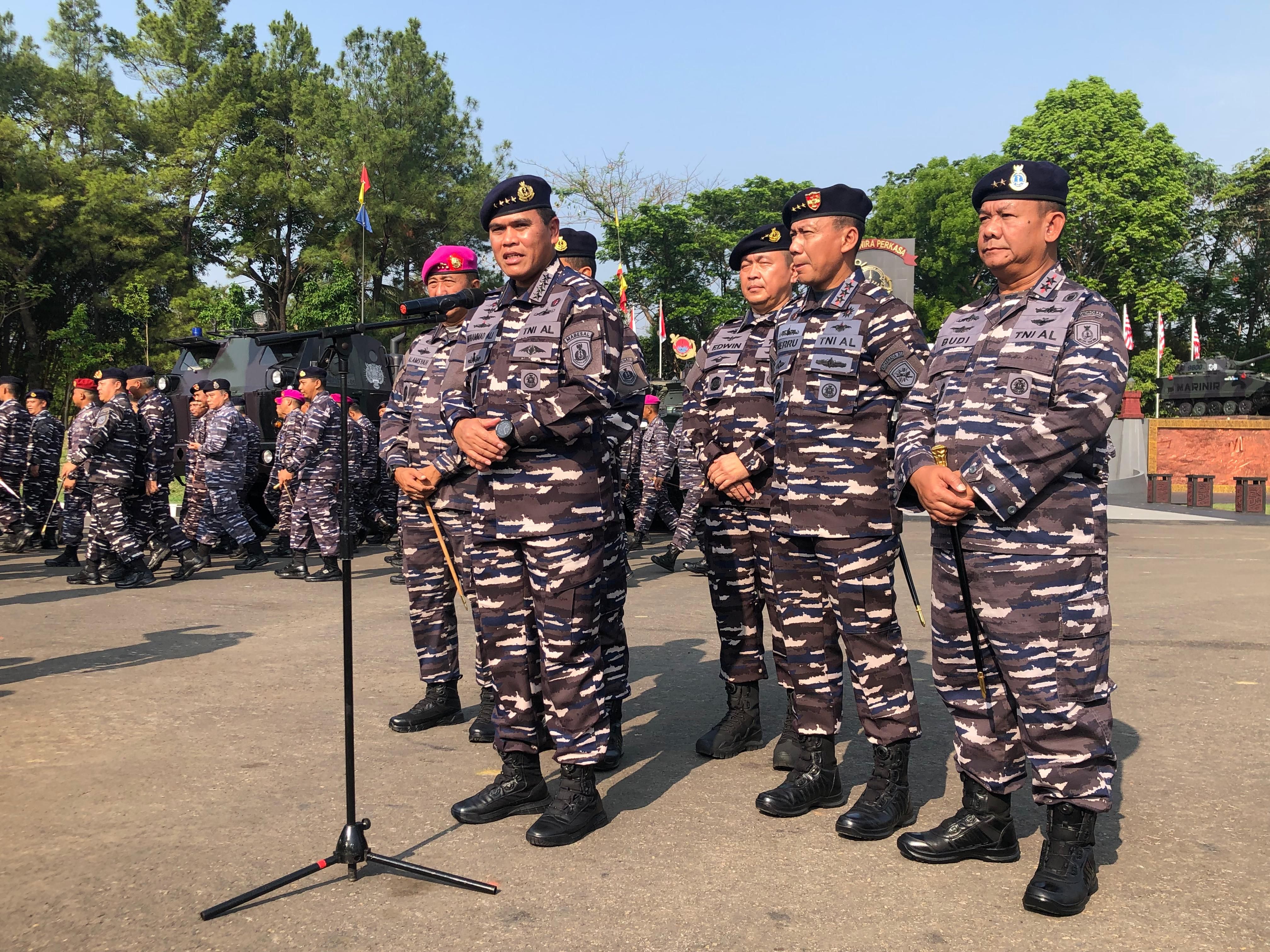 TNI AL Bahas Rencana Penambahan Kapal Perang, Kendaraan Tempur Marinir, dan 