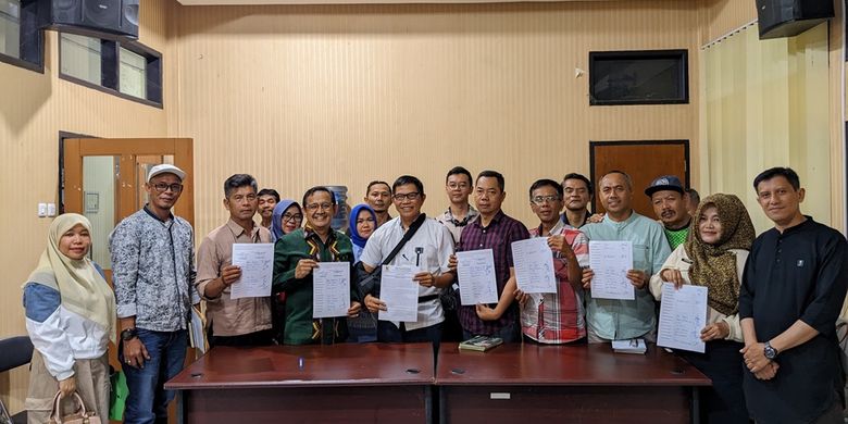 Pemkab Bandung menggelar kegiatan rapat teknis bersama para camat se-Kabupaten Bandung di Kantor DLH Kabupaten Bandung, Jumat (4/10/2024).