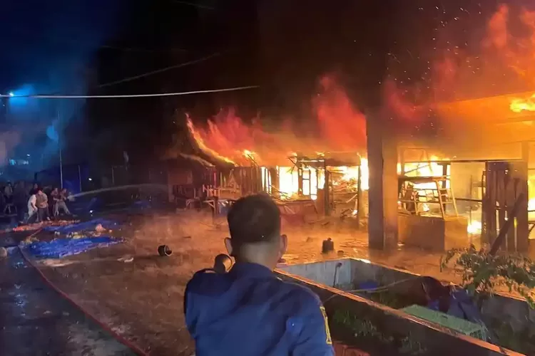 Pasar Nauli Sibolga 90 Persen Rusak, Wali Kota Bantah Isu Sengaja Dibakar