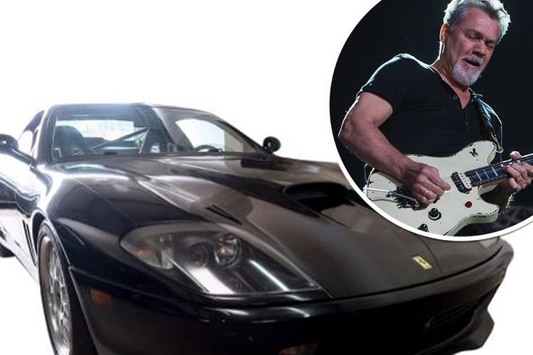 Mobil Ferrari milik Eddie Van Halen