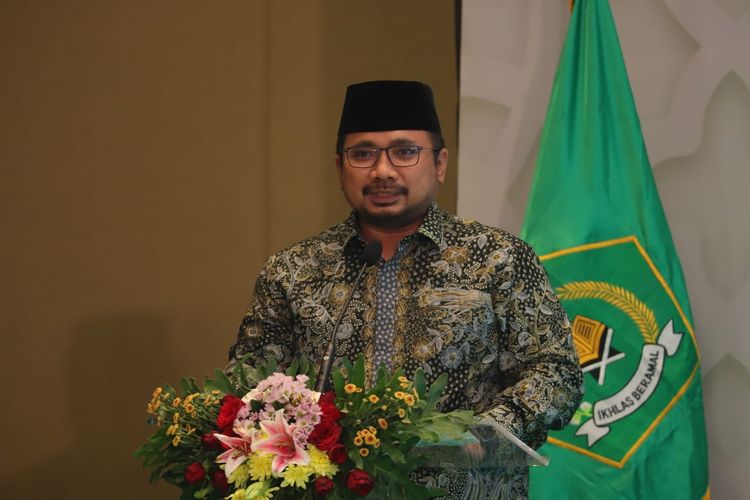 Indonesia's Religious Affairs Minister Yaqut Cholil Qoumas.