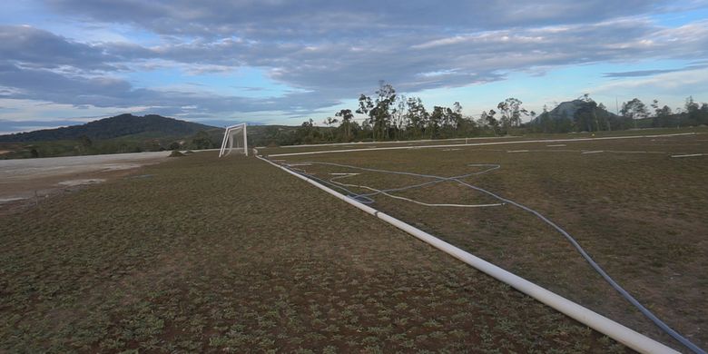 KARO K160-19 Pembangunana Sport Center Siosar Belum Kunjung Selesai Jelang Pon 2024