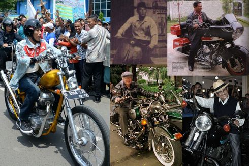 Presiden Indonesia dan Sepeda Motor Mereka