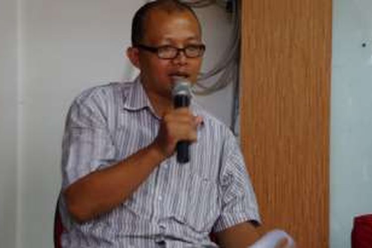 Koordinator Divisi Hukum dan Monitoring Peradilan ICW Emerson Yuntho.