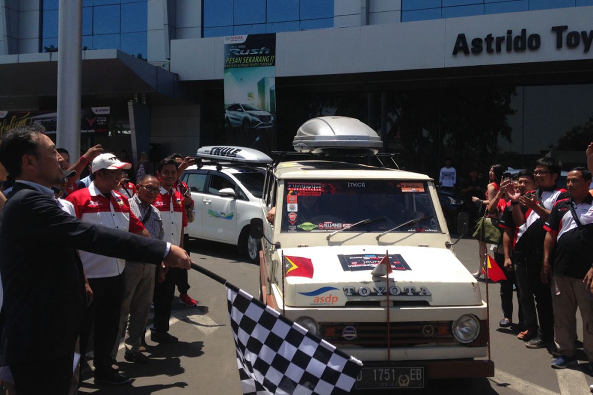Touring pengguna Toyota ke Timor Leste.