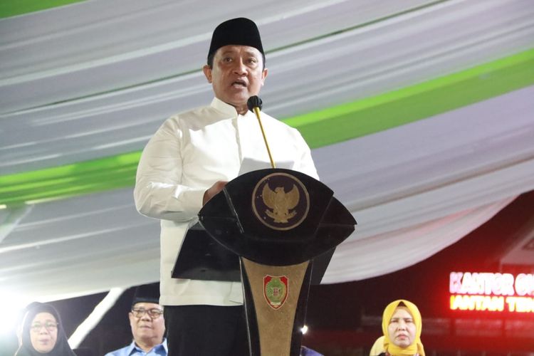 Wakil Gubernur (Wagub) Kalimantan Tengah (Kalteng) Edy Pratowo membuka kegiatan Musabaqoh Tilawatil Qur`an dan Hadist (MTQH) XXXII Tingkat Provinsi Kalteng Tahun 2024, di Halaman Kantor Gubernur Kalteng, Minggu (8/12/2024).