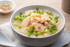 Resep Bubur Ayam Sederhana, Cocok untuk yang Sakit Flu