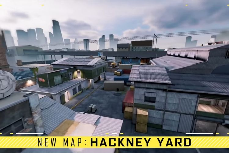 Peta mode Multiplayer terbaru di CODM bernama Hackney Yard.