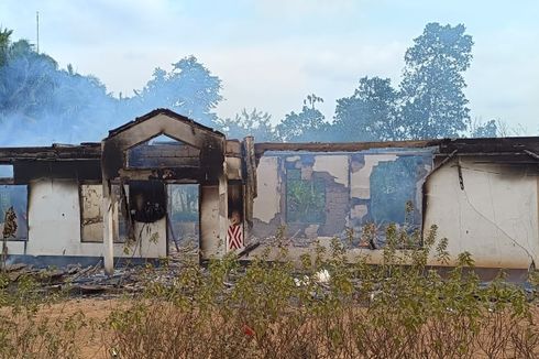 Bangunan Perkebunan Sawit di Belitung Dibakar Massa, Pemadaman Dilakukan Karyawan