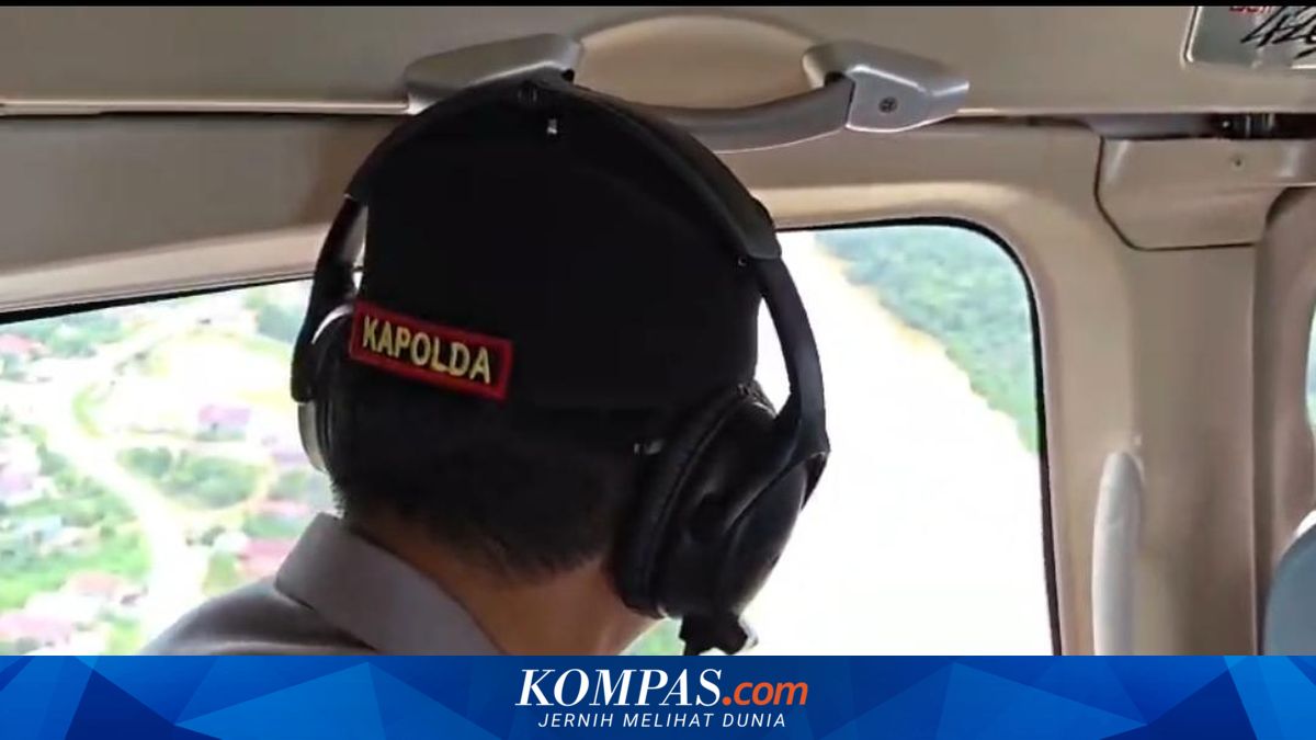 2 Polisi Hilang Saat Gerebek Bandar Narkoba di Katingan, Kapolda Kalteng Pantau Pencarian lewat Udara