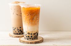 Resep Thai Tea Tarik Boba 6 Bahan, Ide Jualan Takjil Laris