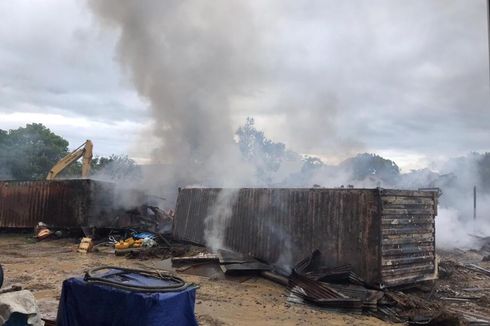 Gudang Logistik Perusahan di Pulau Seram Terbakar, Kerugian Diperkirakan Rp 4 Miliar