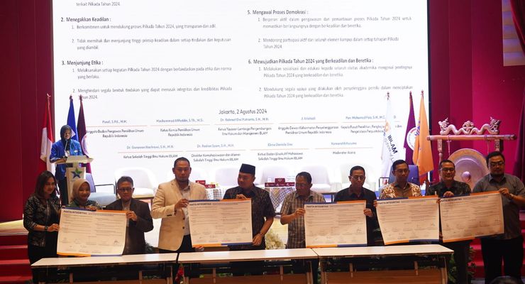 Kawal Demokrasi Demi Masa Depan, STIH IBLAM Gelar Seminar Nasional