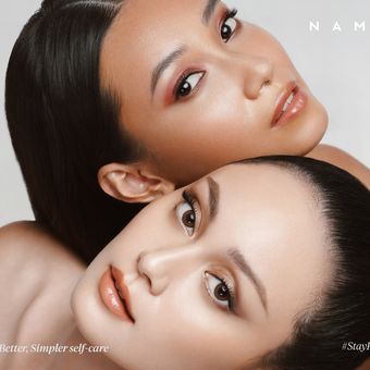 Hasil makeup dari produk terbaru Nama Beauty