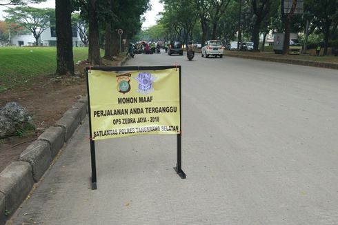 2.900 Pengendara Ditilang di Tangerang, Mayoritas Tak Pakai Helm