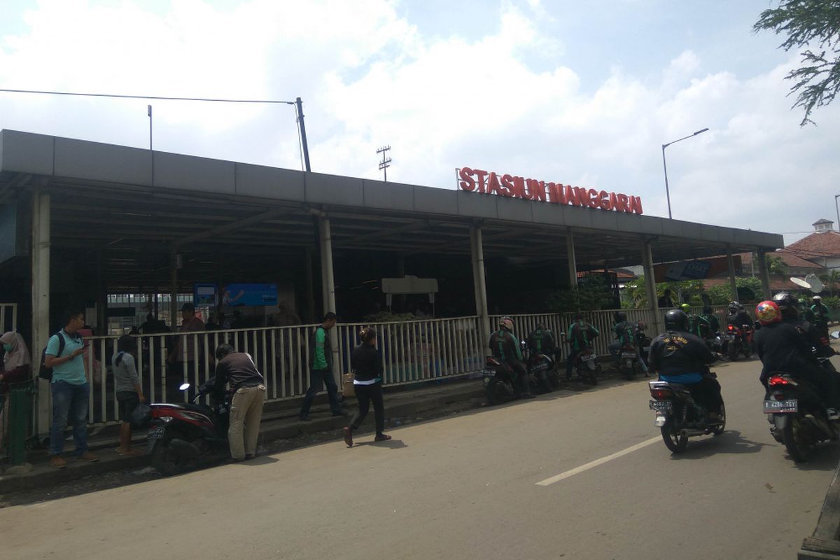 Stasiun Manggarai di Jakarta Selatan jadi stasiun tersibuk di Indonesia, Kamis (1/2/2018)