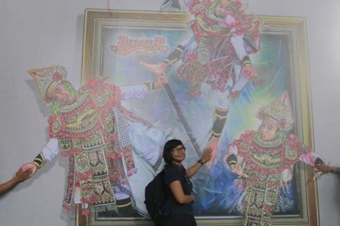 Foto 3D Tari Baris Jadi Daya Tarik Pengunjung Denpasar Festival  