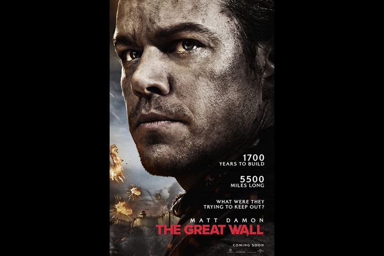 Poster film The Great Wall.