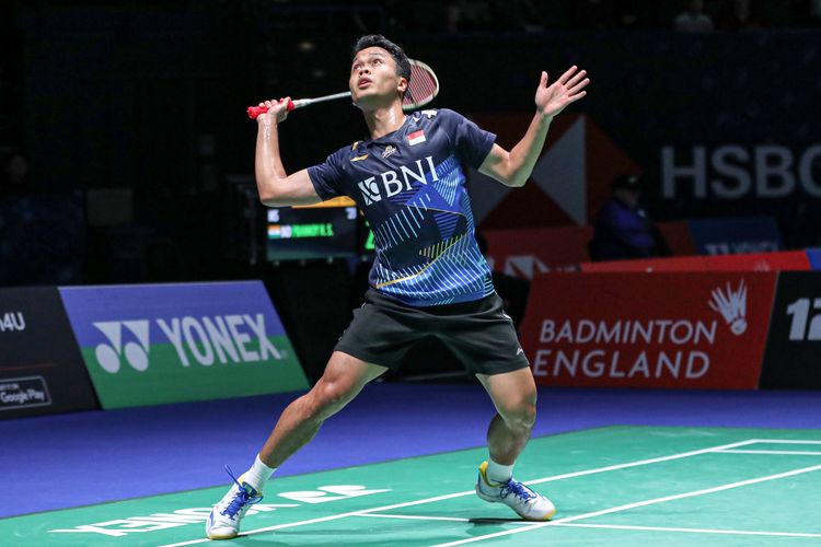 Tunggal putra Indonesia Anthony Sinisuka Ginting berhasil menembus perempat final All England 2023 setelah mengalahkan wakil India, Prannoy HS, pada babak 16 besar di Utilita Arena Birmingham, Inggris, Jumat (17/3/2023) dini hari WIB.