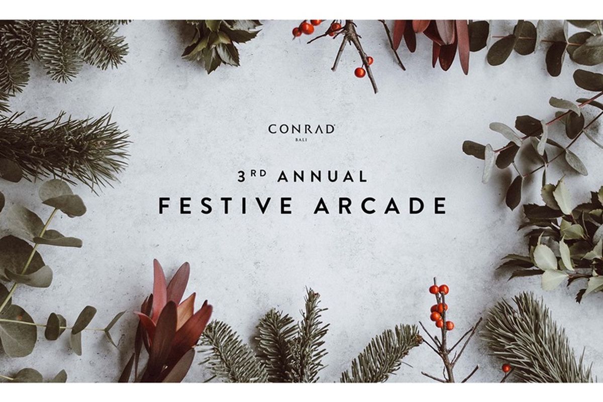 Conrad Bali adakan 3rd Festive Arcade.