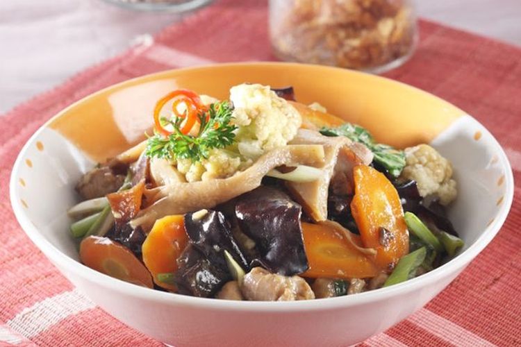 Resep Capcay Goreng, Menu Sarapan Simple Kaya Serat