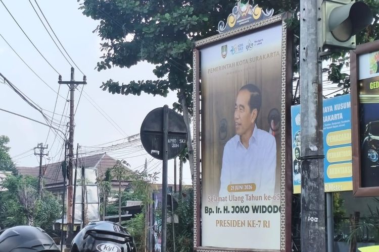 Pemkot Solo Pasang Baliho Ucapan Ultah Jokowi, Ketua Gerindra Akui Kecewa: Kenapa Pak Prabowo Tidak Ada?