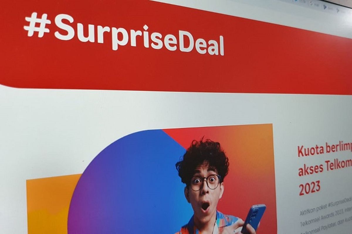 Ilustrasi Telkomsel Suprise Deal