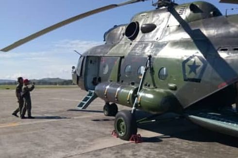 Helikopter MI-17 yang Hilang Kontak Diperkirakan di Gunung Aprok