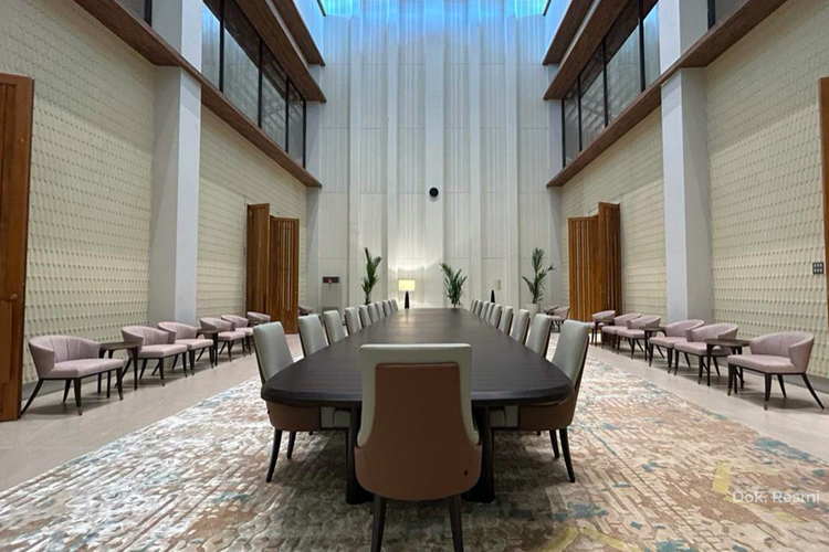 Ruang jamuan Bandara VVIP IKN