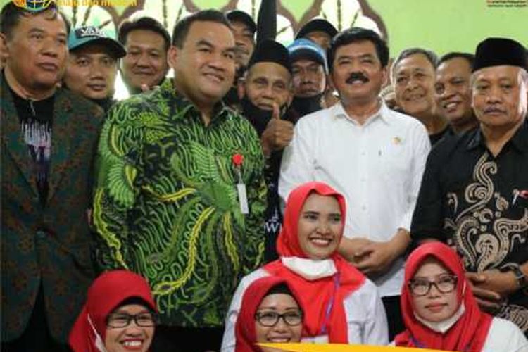 Menteri ATR/Kepala BPN Hadi Tjahjanto melakukan kunjungan kerja ke Kabupaten Blora, Provinsi Jawa Tengah.
