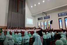 Saat Siswa SD Islam dan Kristen Bertemu dan Ditutup Lagu 