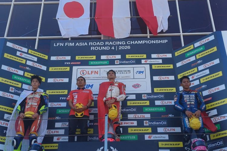 Dua Pebalap Indonesia Raih Podium di ARRC 2026