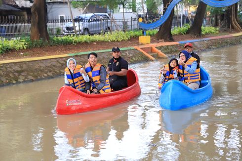 Syarat Naik Kano Gratis di Kali Sipon Tangerang, Siap Antre