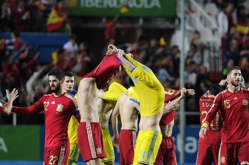Spanyol Vs Ukraina, Rekor Pertemuan Kedua Tim, La Furia Roja Dominan