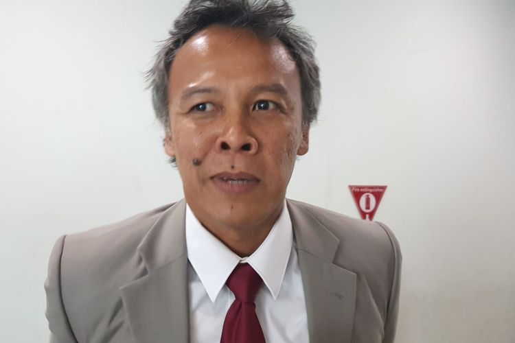 Willy Farianto saat ditemui usai menjalankan wawancara terbuka seleksi hakim ad hoc hubungan industrial pada Mahkamah Agung di Kantor Komisi Yudisial, Senen, Jakarta Pusat, Senin (18/11/2019).