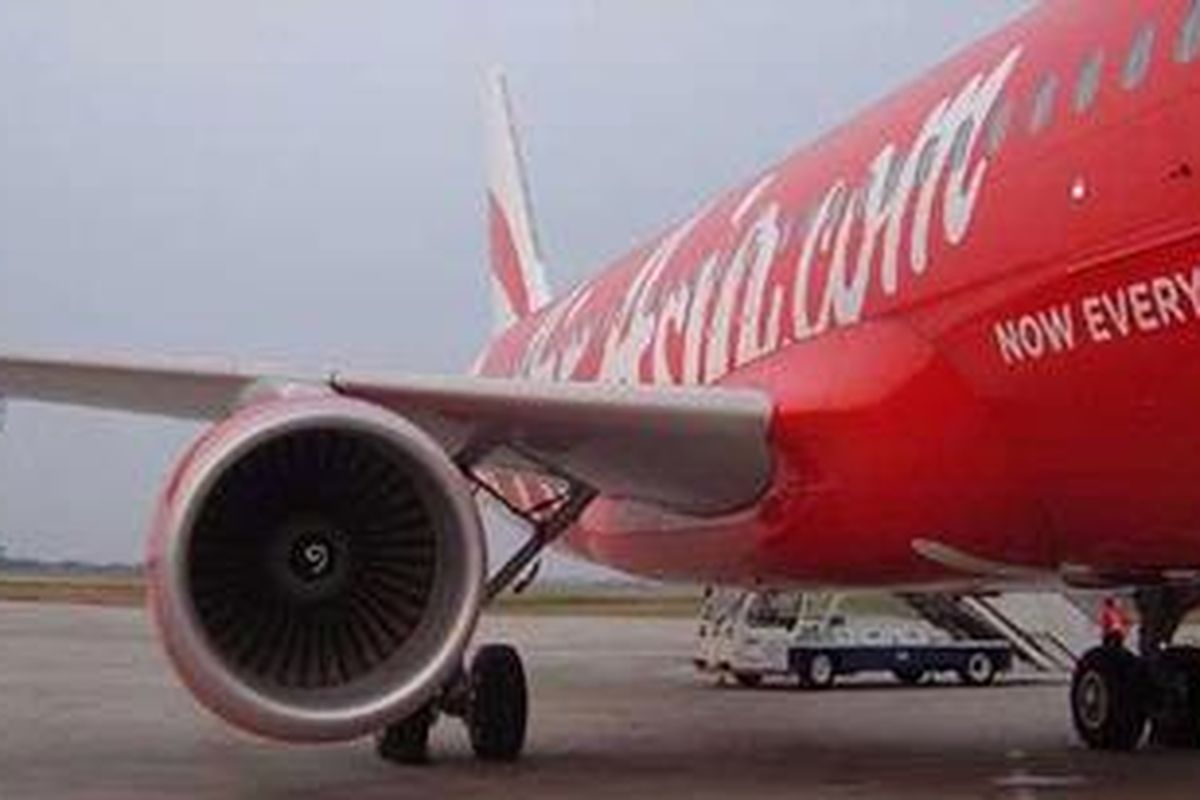 Pesawat AirAsia.