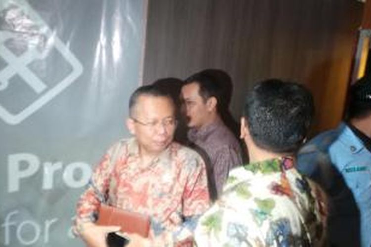 Anggota F-PPP mendatangi Ketua DPR Setya Novanto di ruangannya, Rabu (10/6/2015) untuk mengajuka  protes terkait pergantian Ketua Fraksi PPP.