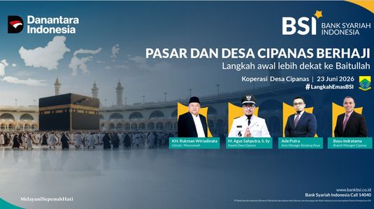 Pasar dan Desa Cipanas Berhaji