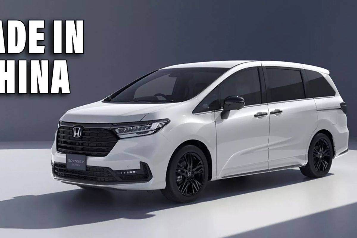 Honda Odyssey kini poduksi China.