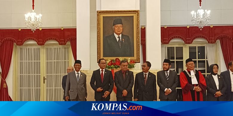 Momen Terakhir Mahfud MD di Istana...