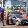 Video Penjaga Parkir di Semarang Berangkat Menggunakan Mobil Viral, Ternyata Begini Faktanya